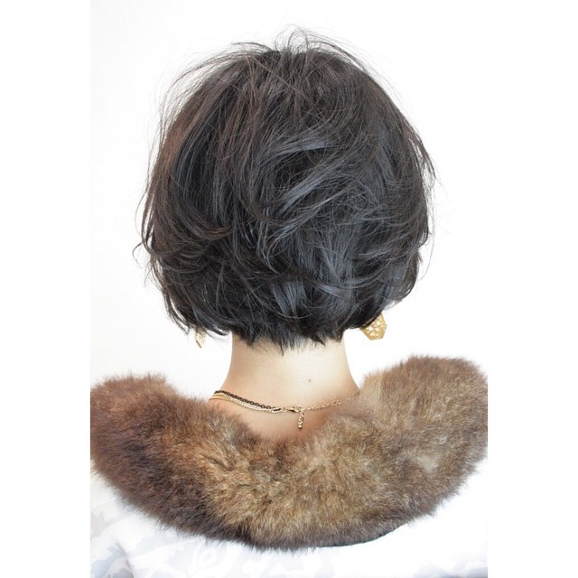 Back View Of Cute Short Layered Messy Haircut Hairstyles Weekly