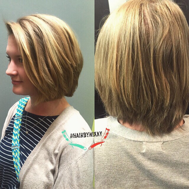 Easy Daily Hair Ideas Layered Bob Cut For Thick Hair