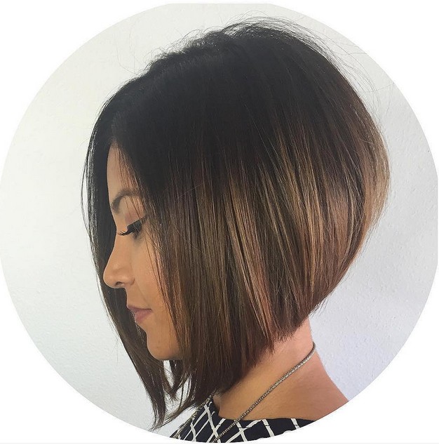 Layered Graduated Bob Hairstyle Pictures