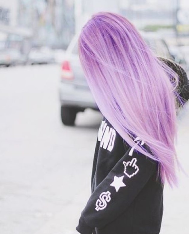 20 Gorgeous Pastel Purple Hairstyles for Short, Long and Mid Length ...