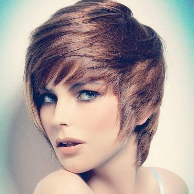 Face Framing Pixie Cut