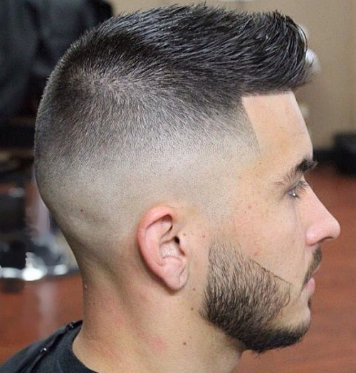 Short Mohawk Fade Haircut