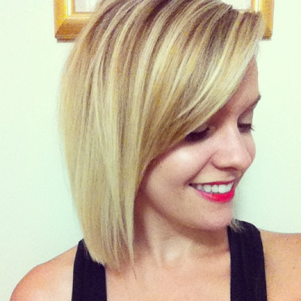 Bob Hair Cut With Bangs