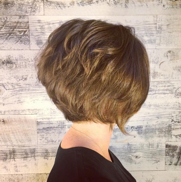 Textured Graduated Bob