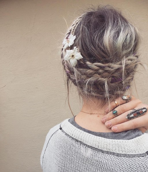 20 Cute Easy Milkmaid Braid For Long Hair Medium Hair