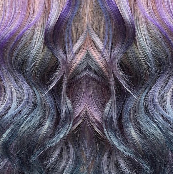 Galaxy Fade Hair