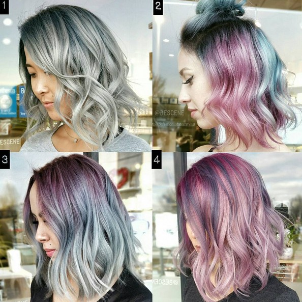 20 Trendy Gray Hairstyles Gray Hair Trend Balayage Hair