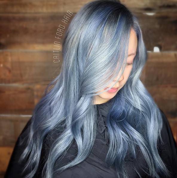 20 Trendy Gray Hairstyles - Gray Hair Trend & Balayage Hair Designs ...