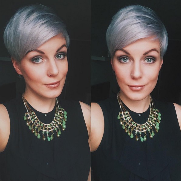 20 Trendy Gray Hairstyles - Gray Hair Trend & Balayage ...