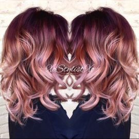 Red Ombre Hair Ideas