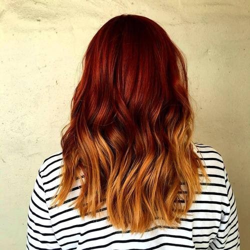 dark red hairstyles 2022