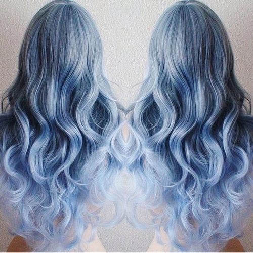 20 Blue Hair Color Ideas- Pastel Blue, Balayage, Ombre, Blue Highlights