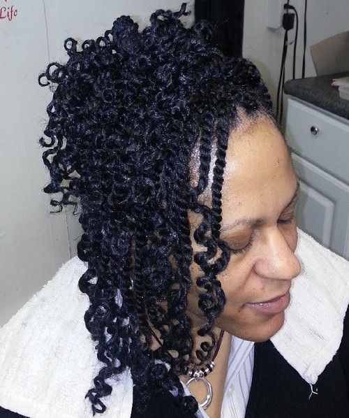 20 Beautiful Twisted Hairstyles For Women With Natural Hair 2020