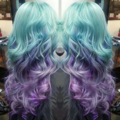 20 Blue Hair Color Ideas Pastel Blue Balayage Ombre Blue