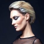 Short Layered Funky Edgy Bob Haircut Catherine Bell S