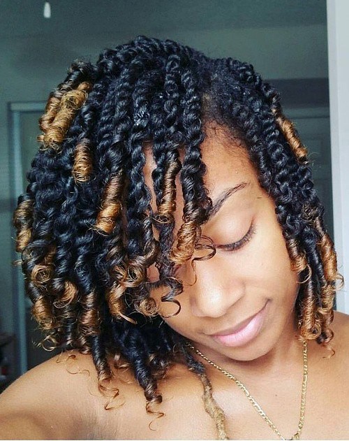 20 Beautiful Twisted Hairstyles For Women With Natural Hair 2021 Hairstyles Weekly