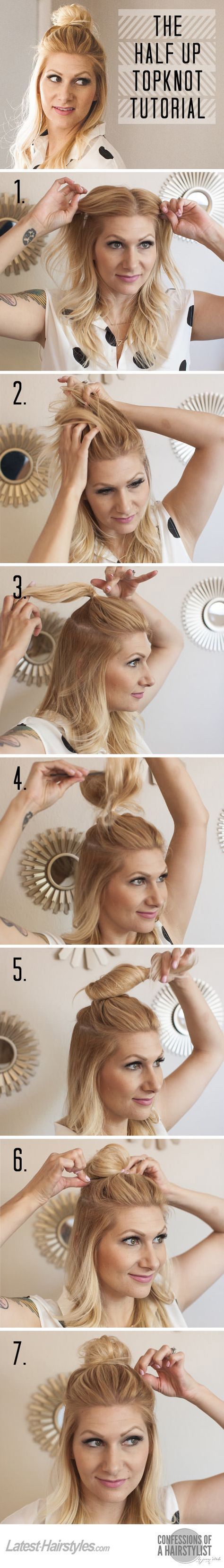 The year of the sock bun happened in 2012/2013. Braids were inescapable in 2014. In 2015, the super trendy lob ruled all. I predict that 2016 will be the year of half-up/half-down hairstyles, and I really hope that I’m right. In case you haven’t noticed, the half-up top knot has been everywhere for the last … Read More: 