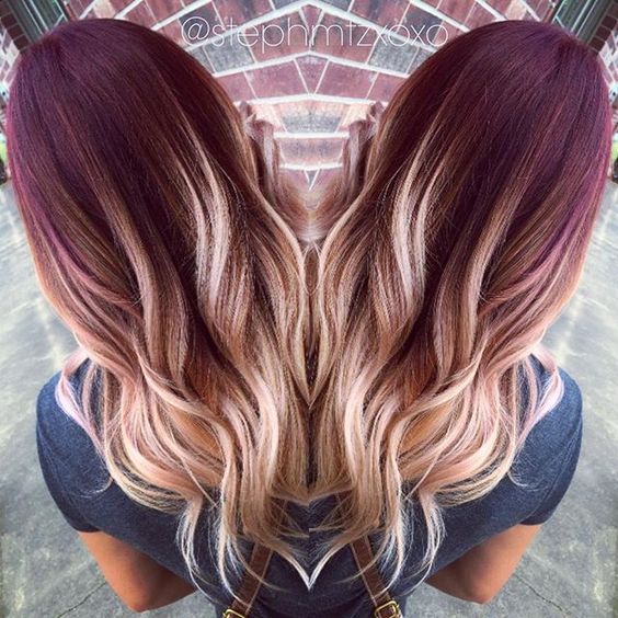 20 Best Red Ombre Hair Ideas 2019: Cool Shades, Highlights 