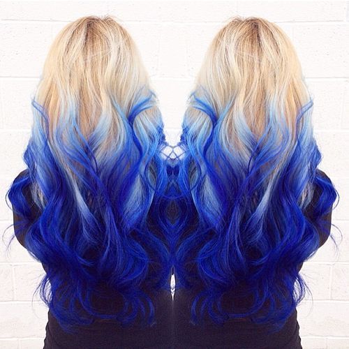 22 Amazing Blue Ombre Hairstyles That Will Brighten Up Your Style
