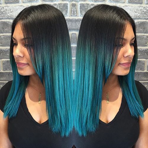 20 Blue Ombre Hairstyle You won’t Miss