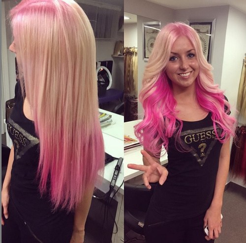 20 Pretty Ways To Style Pink Ombre Hair Looks Hairstyles Weekly