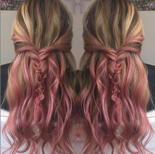 20 Pretty Ways To Style Pink Ombre Hair Looks Hairstyles Weekly