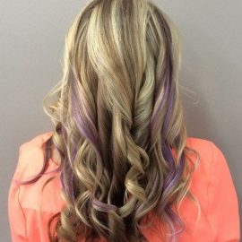 20 Sassy Purple Highlighted Hairstyles