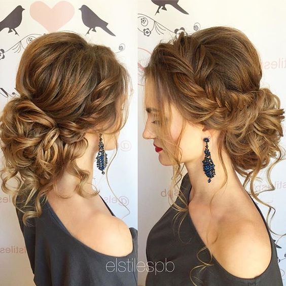 45 Half Up Half Down Prom Hairstyles  Messy Knot Half Up Medium Length