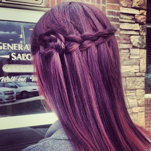 Faux Waterfall Braid For Beginners - Everyday Hair inspiration