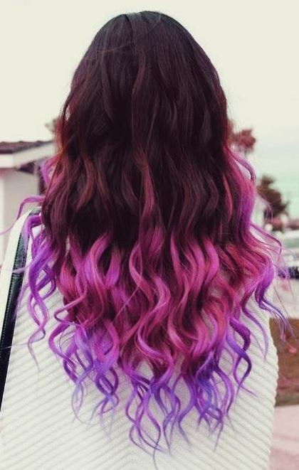 25 Amazing Purple Ombre and Lavender Ombre Hairstyles