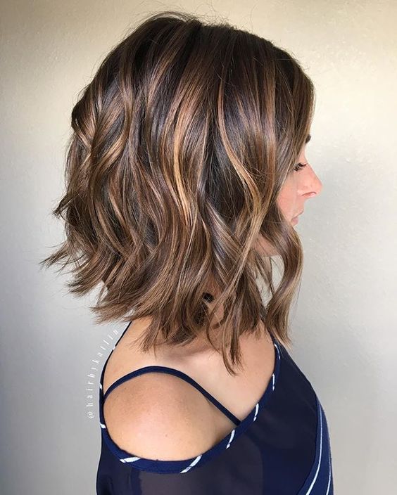 bob haircut thick wavy hair