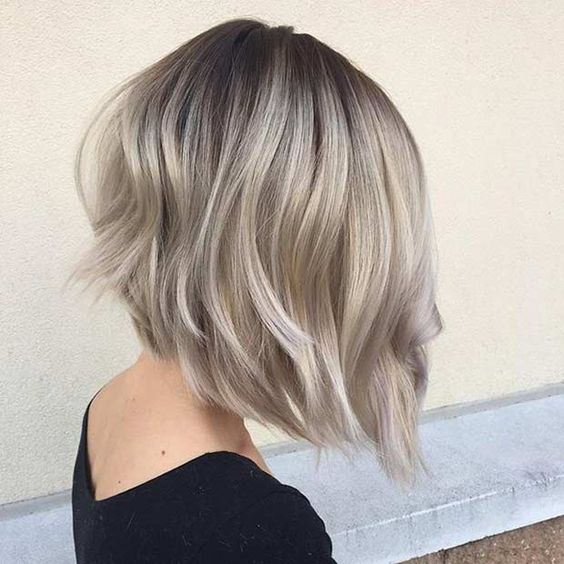 Long Graduated Bob Hairstyle