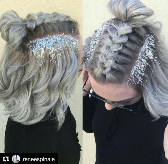 20 Photos That Prove Glitter Roots is The Official Hairstyle of