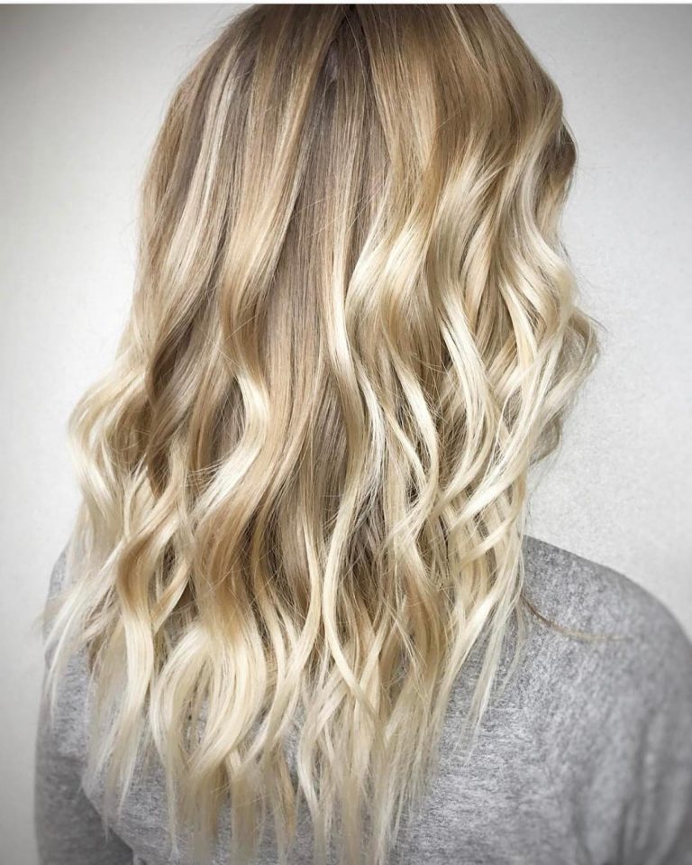 10 Blonde Balayage Hair Color Ideas in Beige Gold Silver & Ash