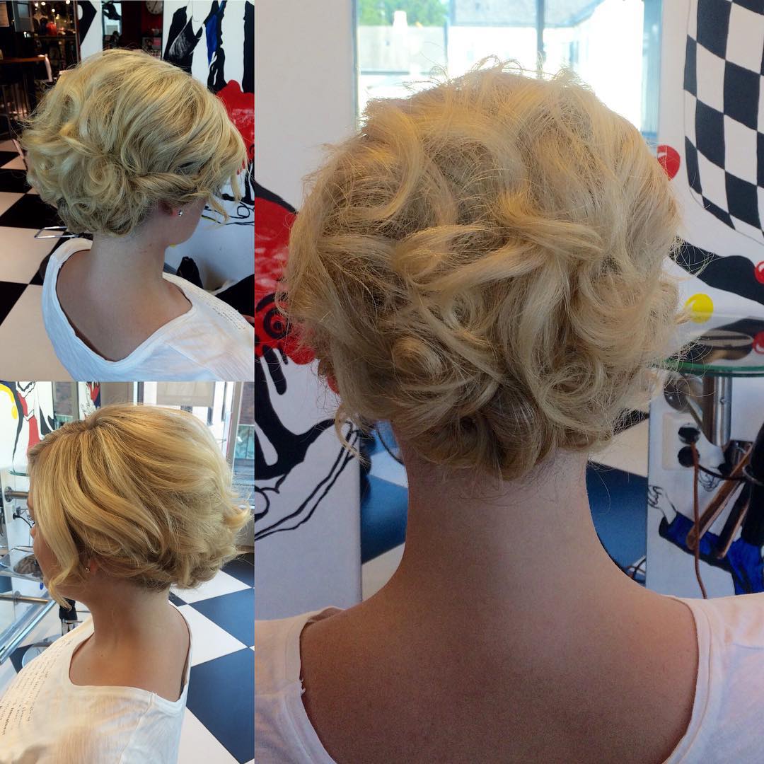 Up Hairstyles For Short Hair For Prom
