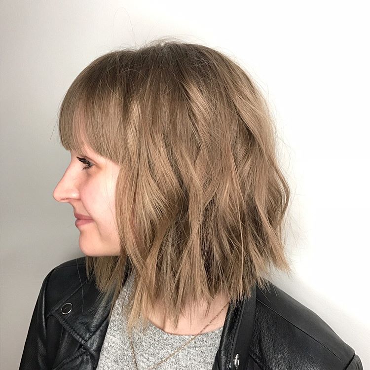 10 Exciting Medium Length Layered Haircuts In Fab New Colors