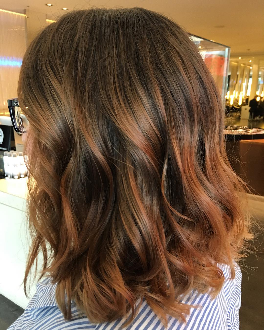 10 Exciting Medium Length Layered Haircuts In Fab New Colors