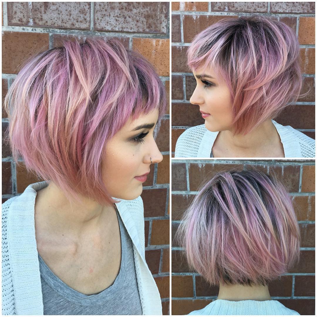 10 Gorgeous Hair Color Ideas For Short Haircuts Hairstyles