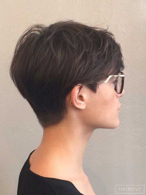 Oval Face Pixie Cut