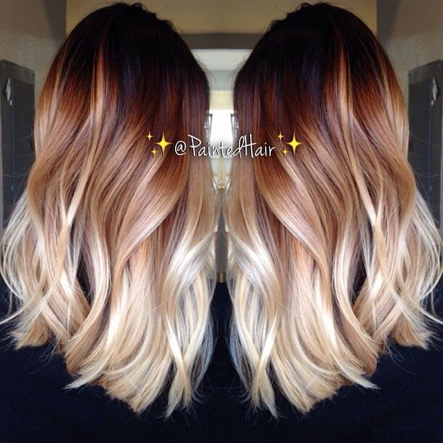 36 Two Tone Hair Color Ideas For Short Medium Long Hair Two Tone Hairstyles Hairstyles Weekly