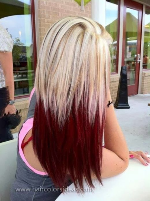 36 Two Tone Hair Color Ideas For Short Medium Long Hair Two Tone Hairstyles Hairstyles Weekly