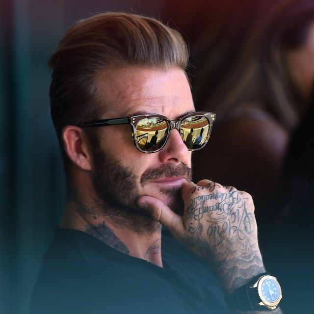 David Beckham Hairstyles 2012