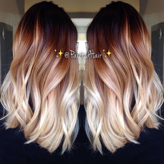 most popular ombre hair color