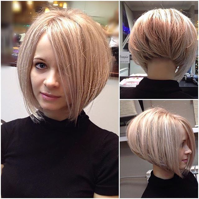 Edgy Inverted Bob With Undercut