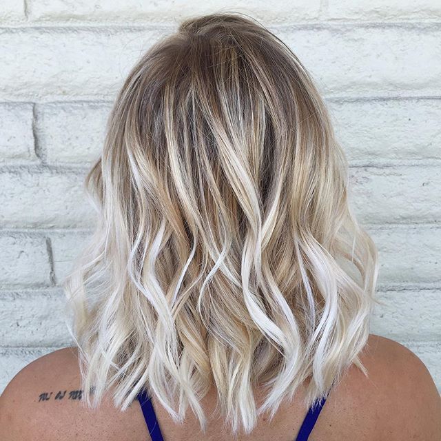 Short Blonde Balayage