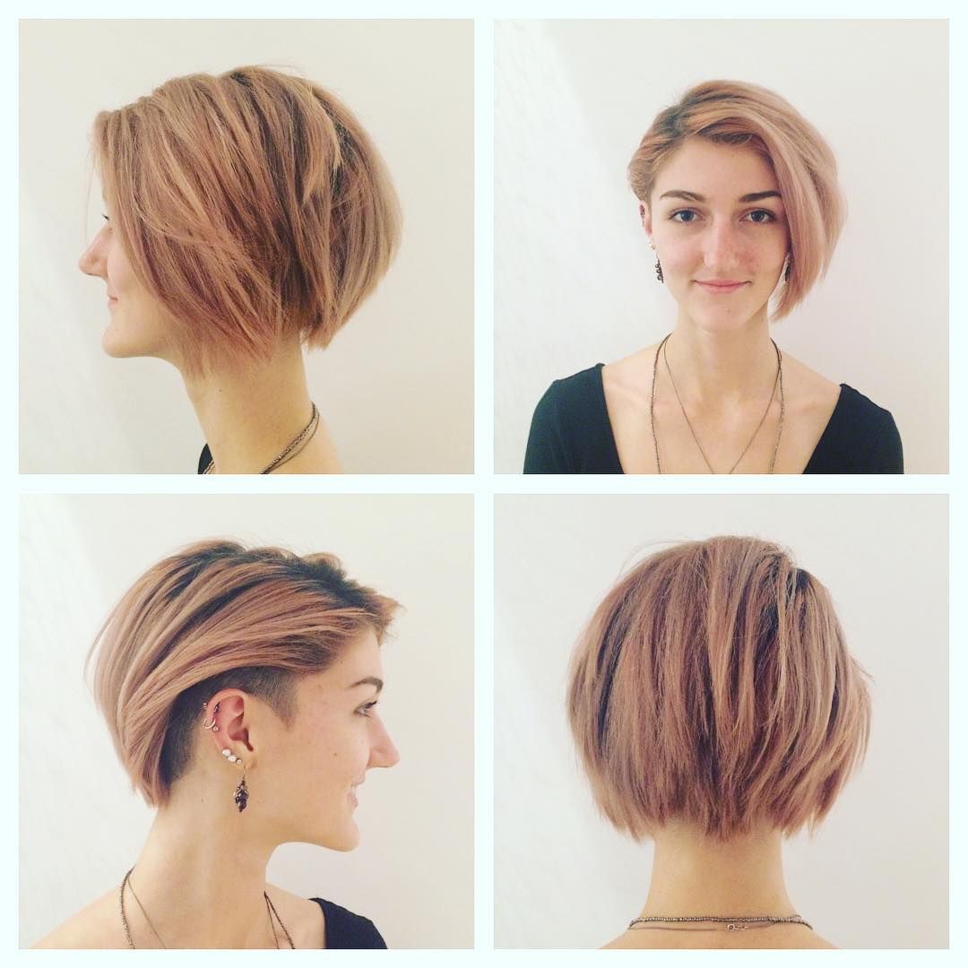 latest short haircut for ladies 2018