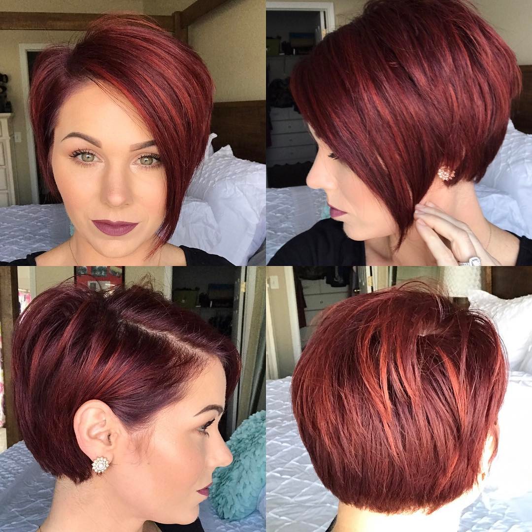 40 Hottest Short Hairstyles Short Haircuts 2020 Bobs Pixie Cool Colors Hairstyles Weekly 