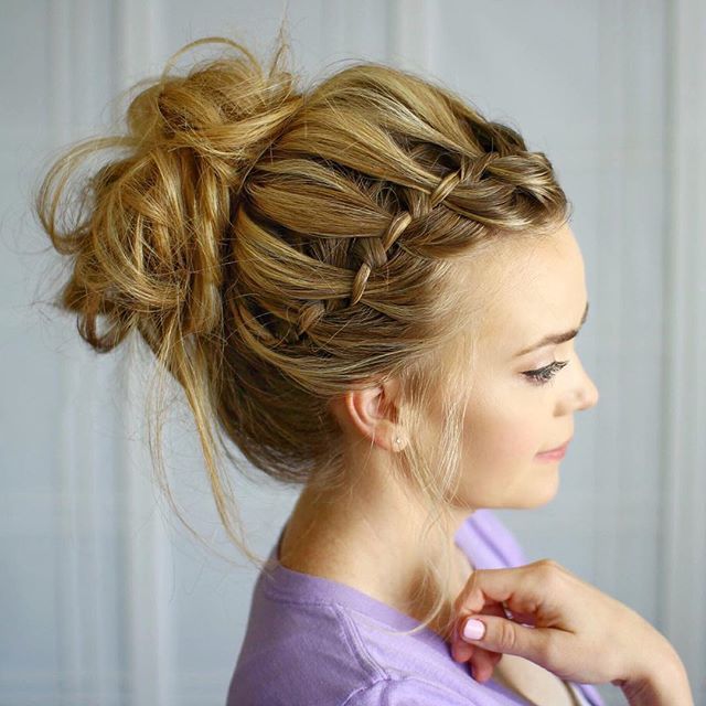 Wedding Updos With Bangs For Medium Length Hair