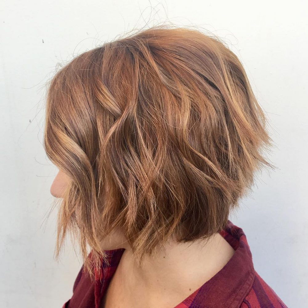 Bob Haircut With Uneven Ends - NiCe