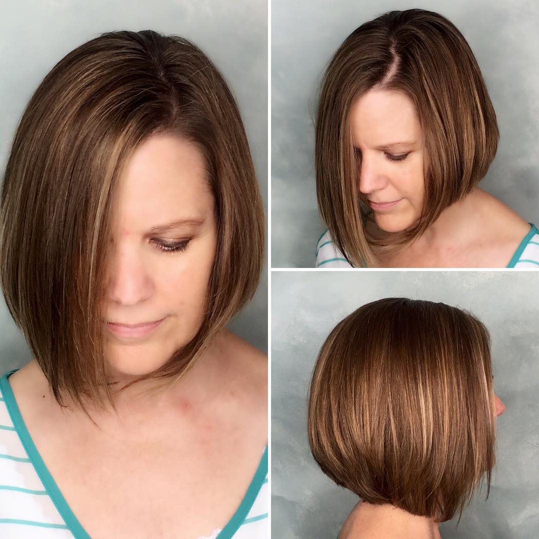 40 Most Flattering Bob Hairstyles For Round Faces 2020